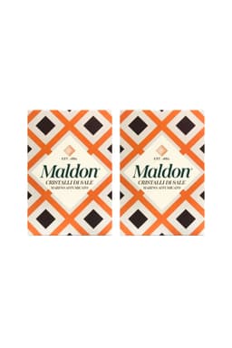 Fiocchi di Sale marino Maldon affumicato (Confezione da 2 x 125 g)