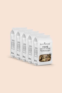 Fave secche Intere Italiane - Pacchetto 5 x 400 g