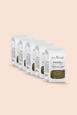 Fagioli Azuki Verdi - Soia verde Pacchetto 5 x 500g
