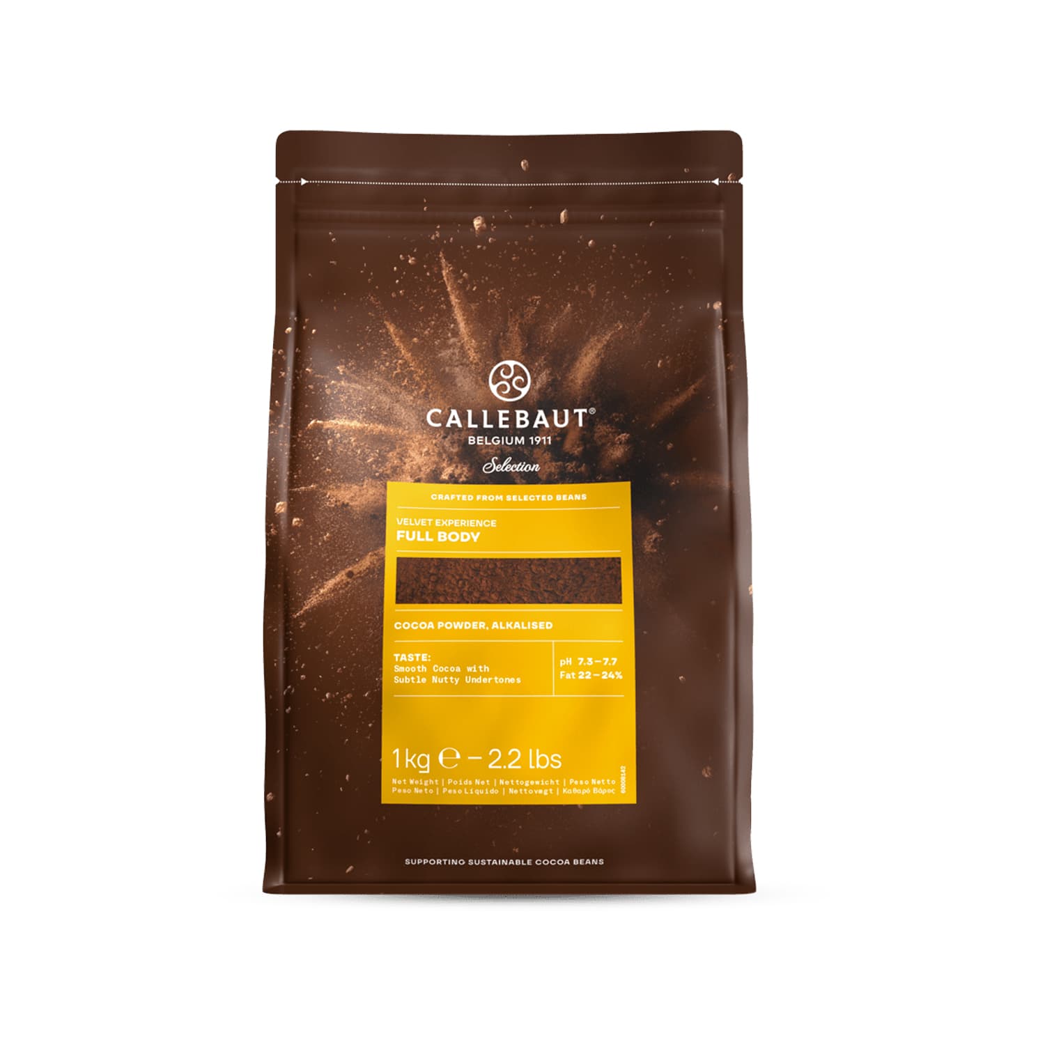 Cacao Amaro marrone warm brown - 1 Kg