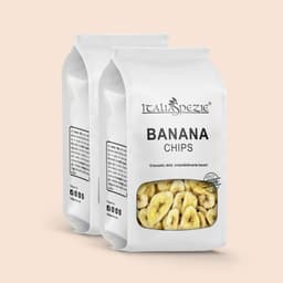 Banana chips disidratate