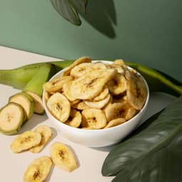 Banana chips disidratate