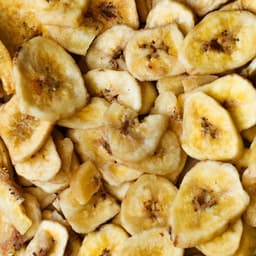 Banana chips disidratate