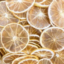 Bergamotto essiccato a fette al naturale, senza zucchero, senza additivi