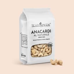 Anacardi crudi al naturale