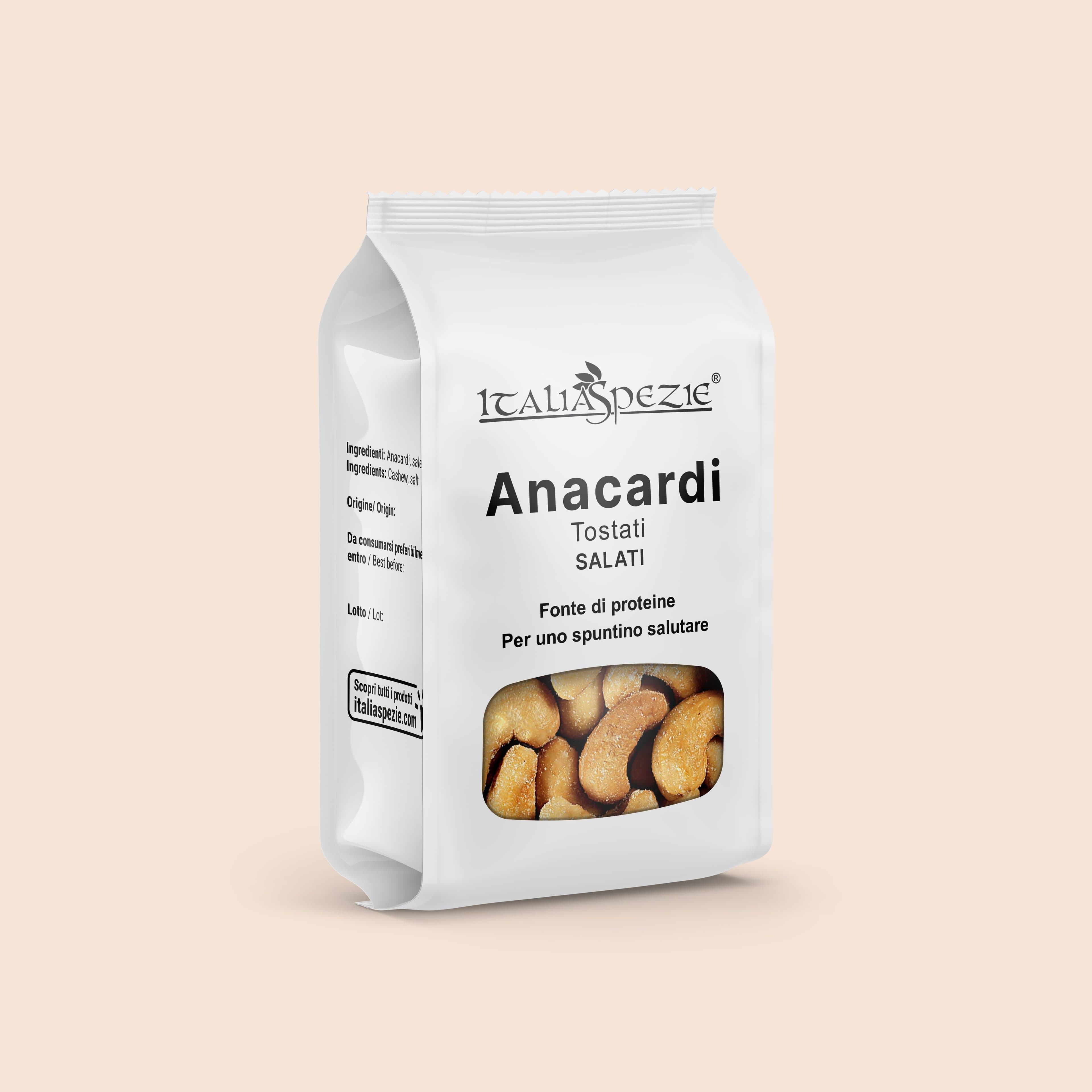 Anacardi tostati salati