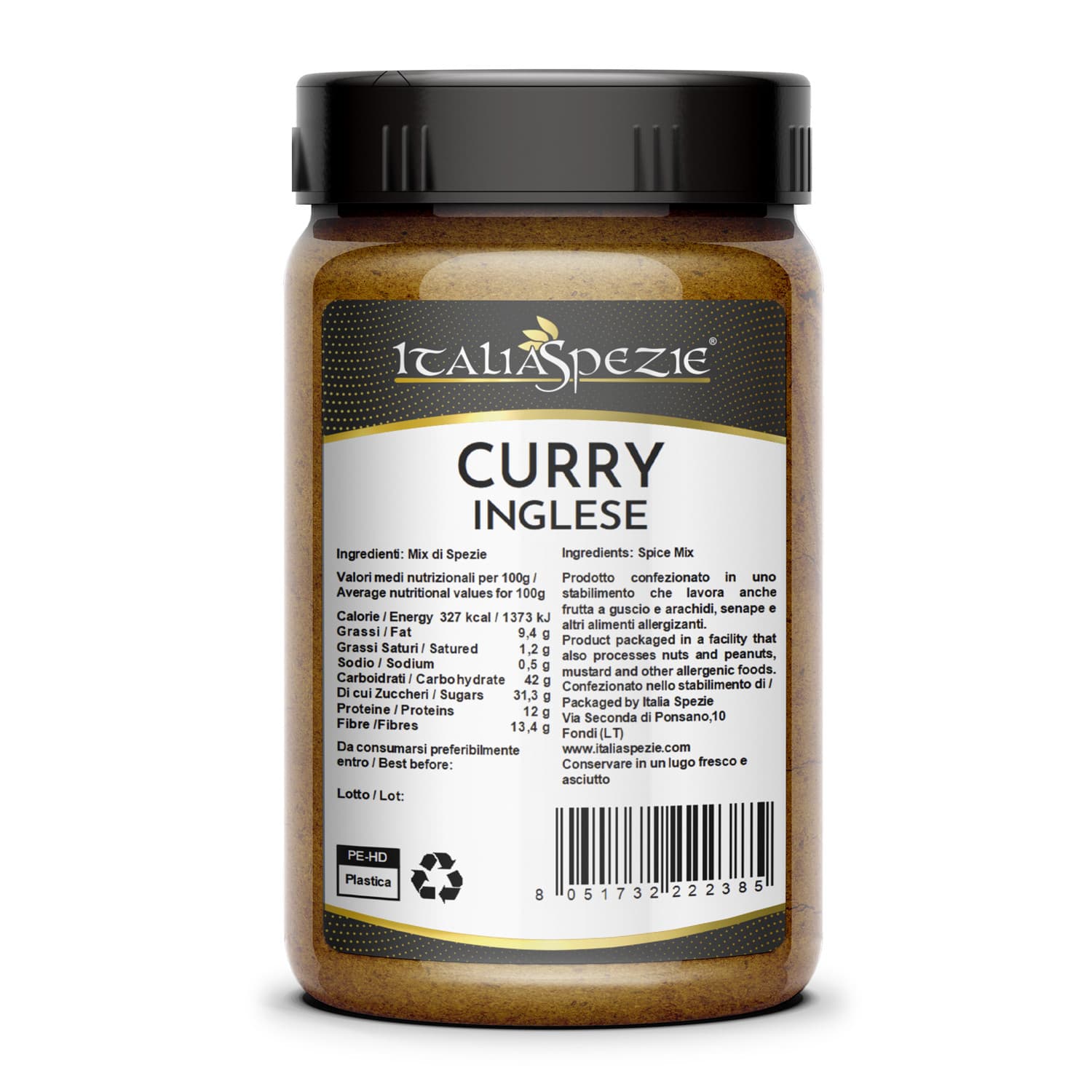 Curry English in Polvere (Intenso)