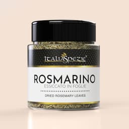 Rosmarino essiccato in foglie