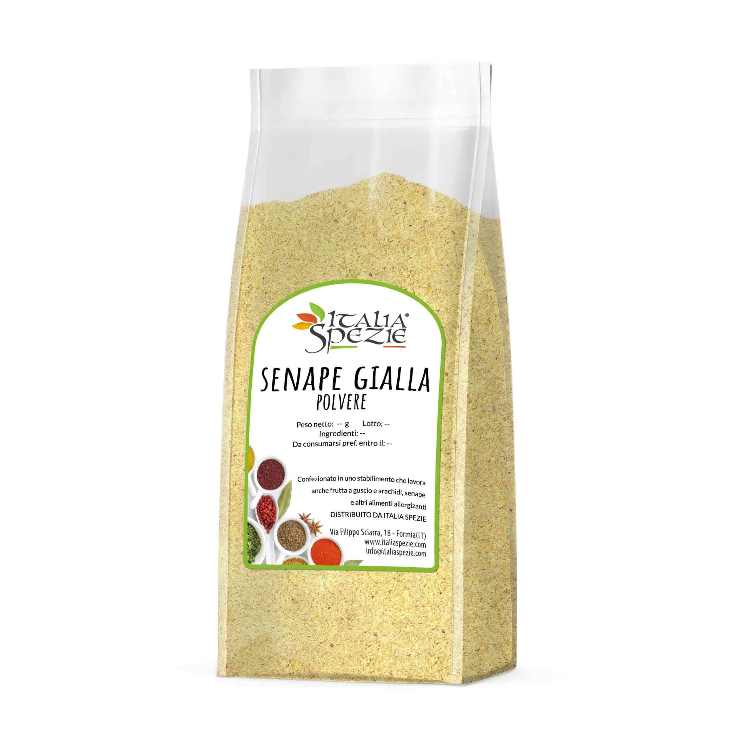 Senape gialla polvere