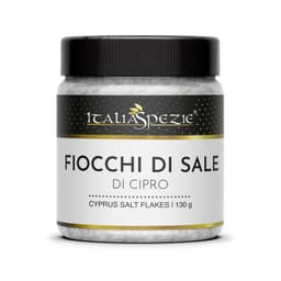 Fiocchi di sale bianco