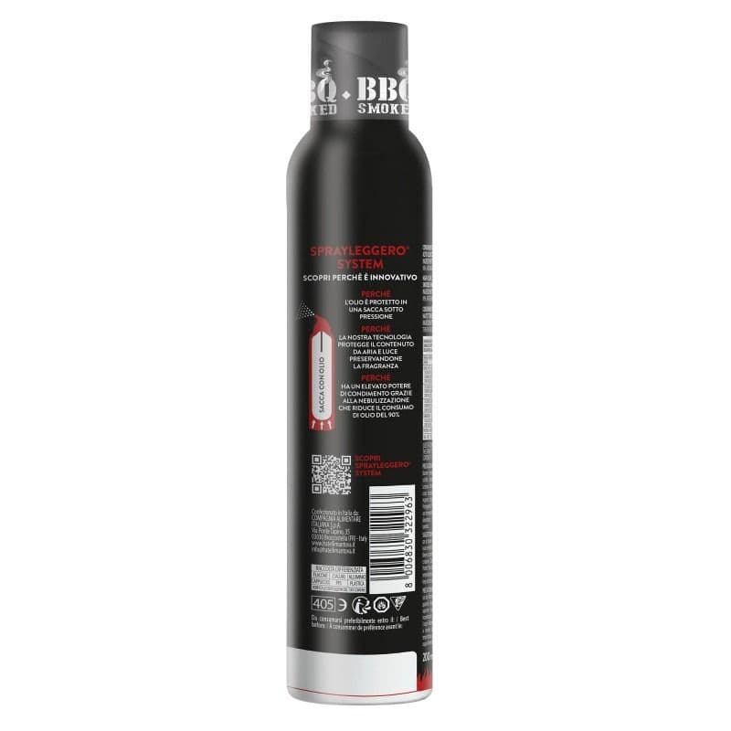 Smoked BBQ Spray: condimento al gusto BBQ affumicato - 200 ml