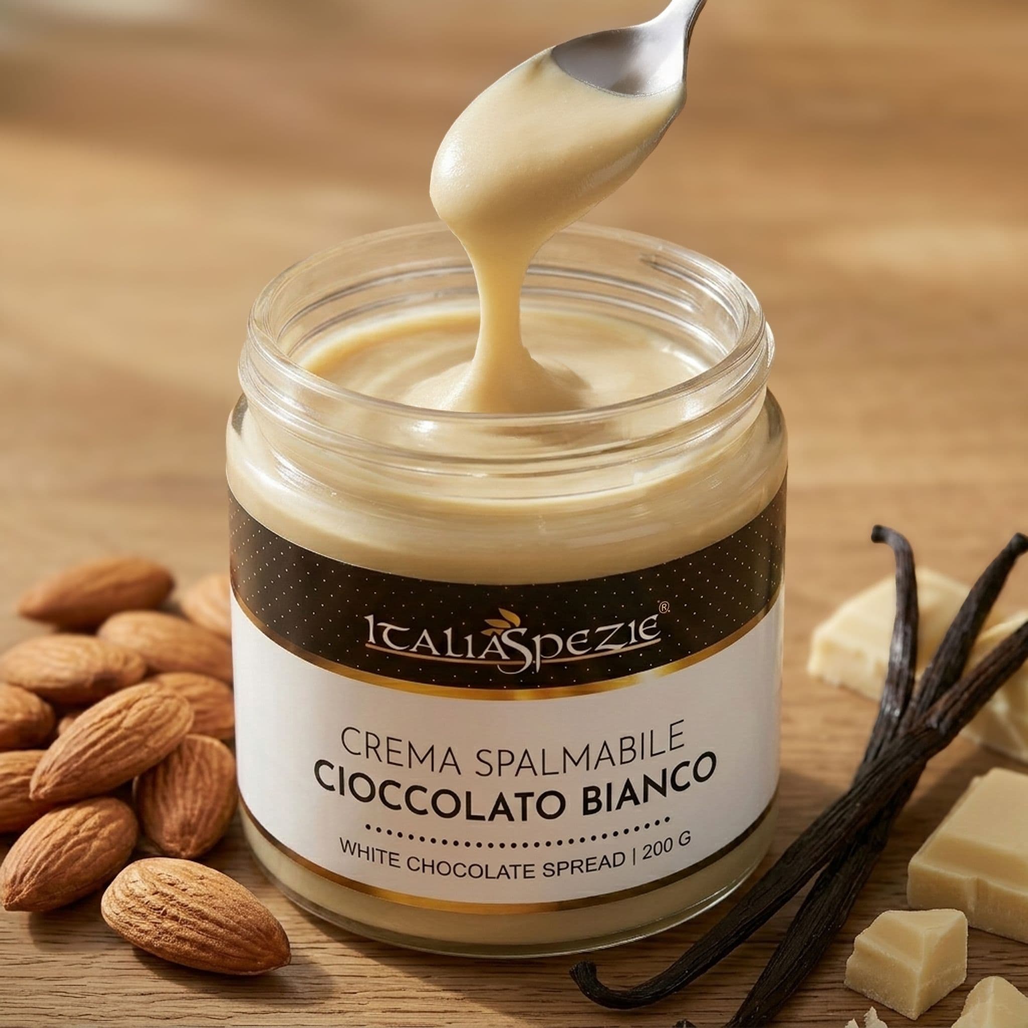 Crema spalmabile gusto Cioccolato Bianco - 200 g