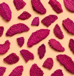 Dragon Fruit Liofilizzato a Fette - Pitaya rossa