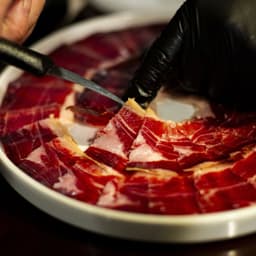 Prosciutto Spagnolo Pata negra 100% Jamon Iberico Montellano - Vaschetta