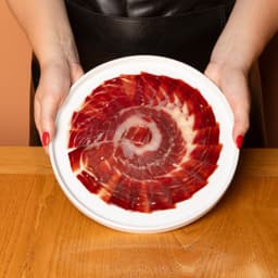 Prosciutto Spagnolo Pata negra 100% Jamon Iberico Montellano - Vaschetta