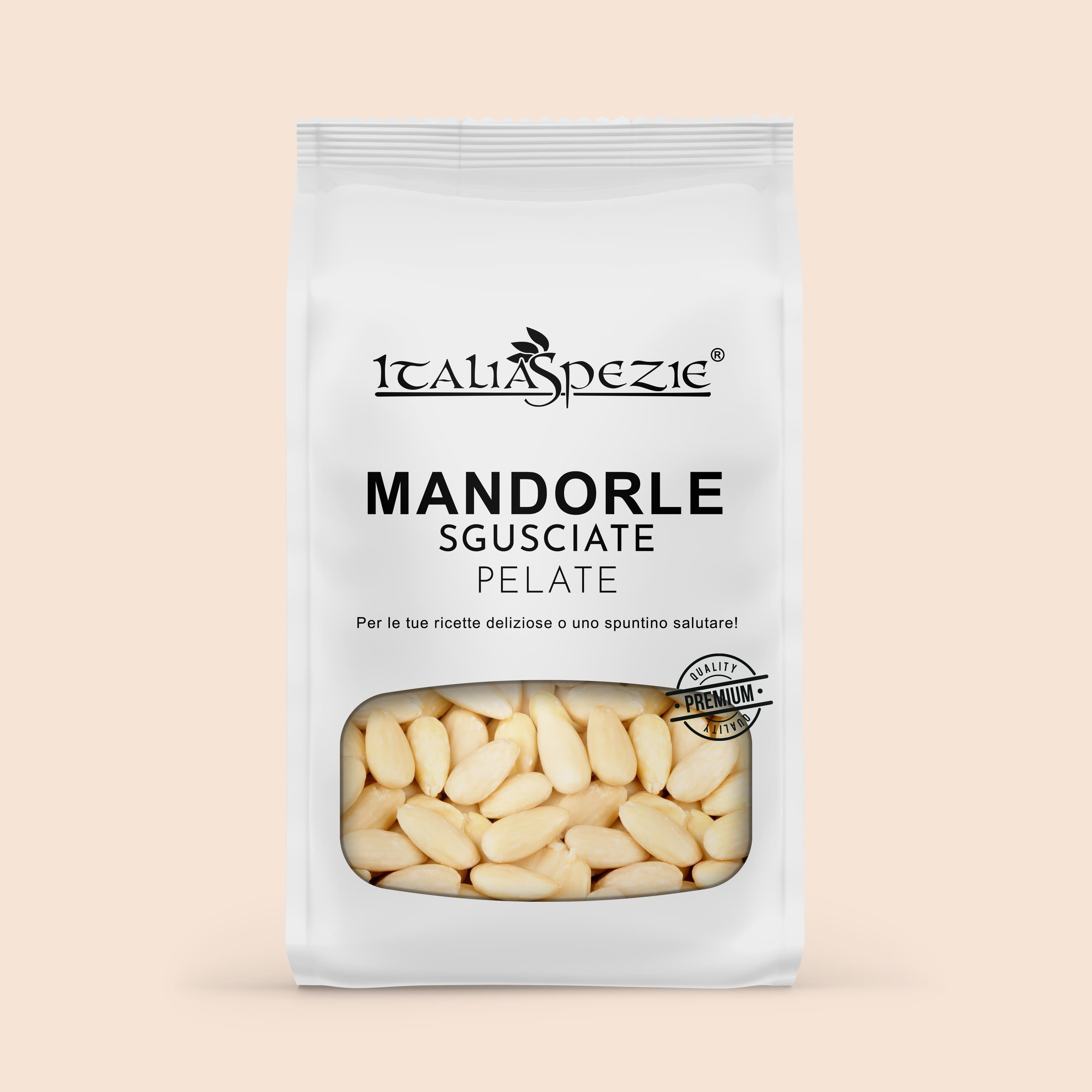 Mandorle sgusciate pelate
