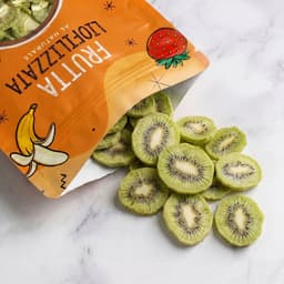 Kiwi liofilizzato a fette