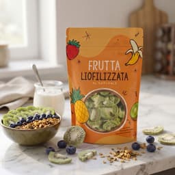 Kiwi liofilizzato a fette