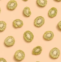 Kiwi liofilizzato a fette