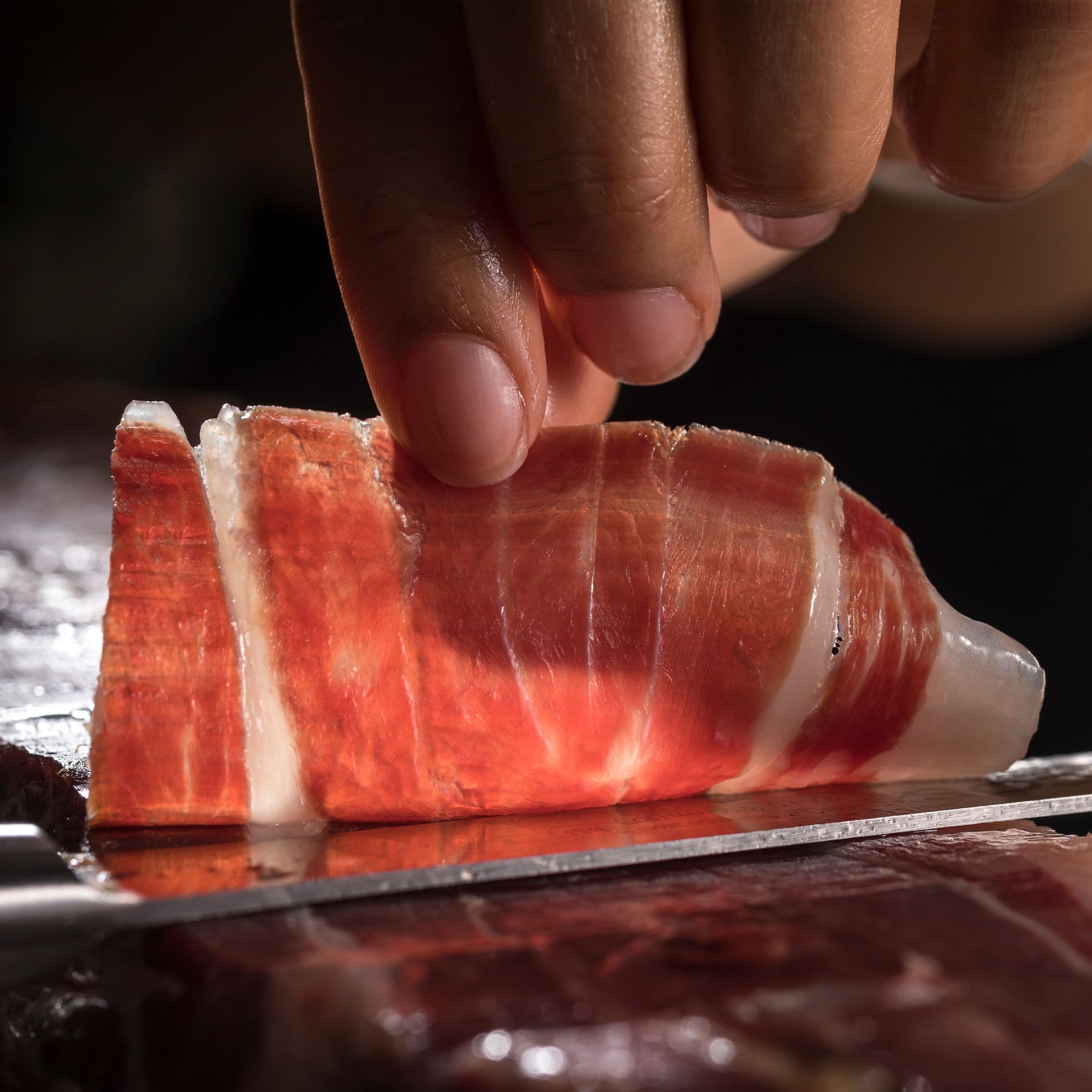 Prosciutto Spagnolo Jamon Iberico Cebo de campo Montellano - Vaschetta