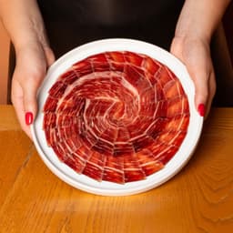 Prosciutto Spagnolo Jamon Iberico Cebo de campo Montellano - Vaschetta