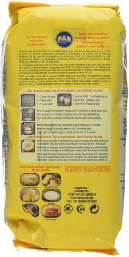 Farina Pan - di Mais Bianco 1kg