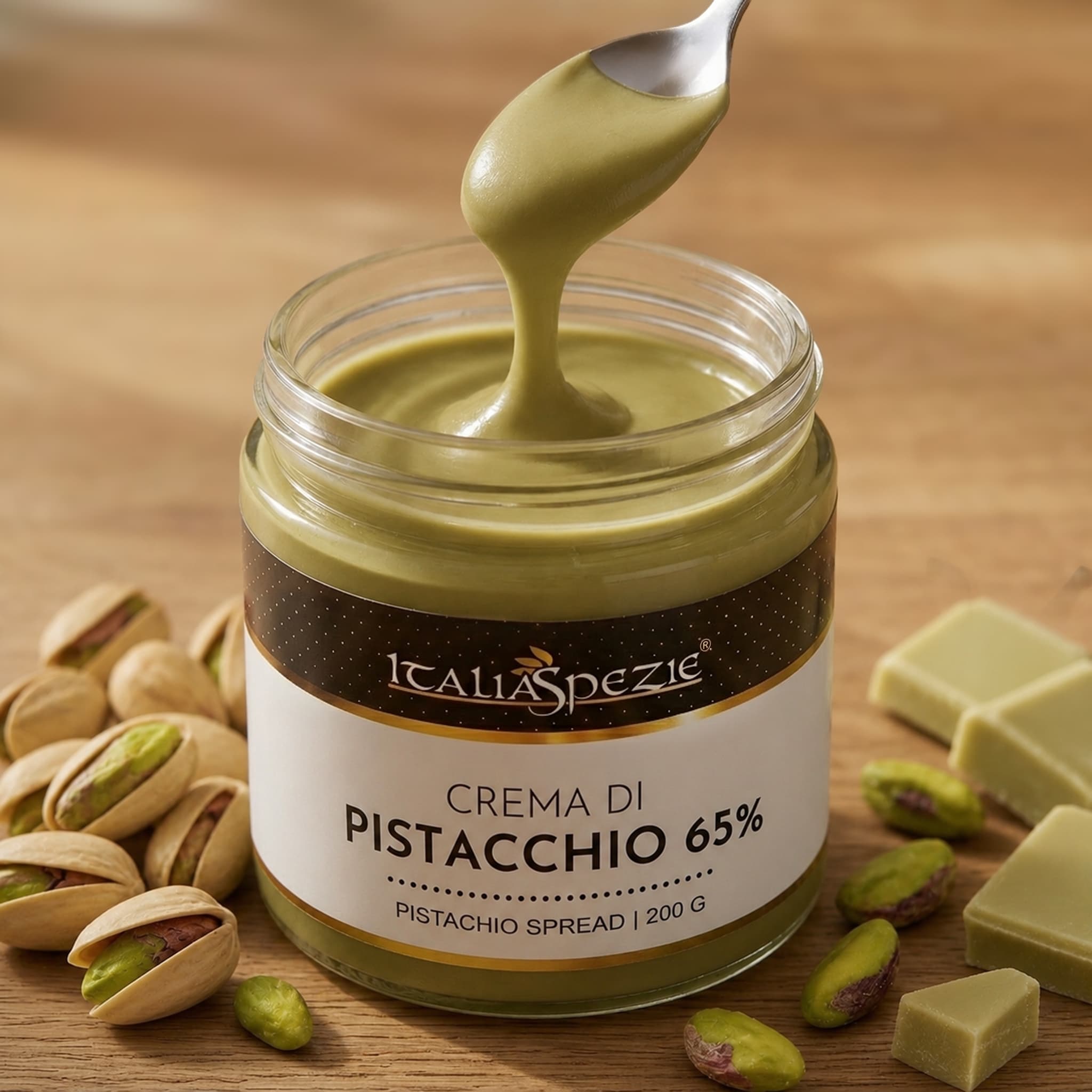 Crema di pistacchio 65% - 200 g