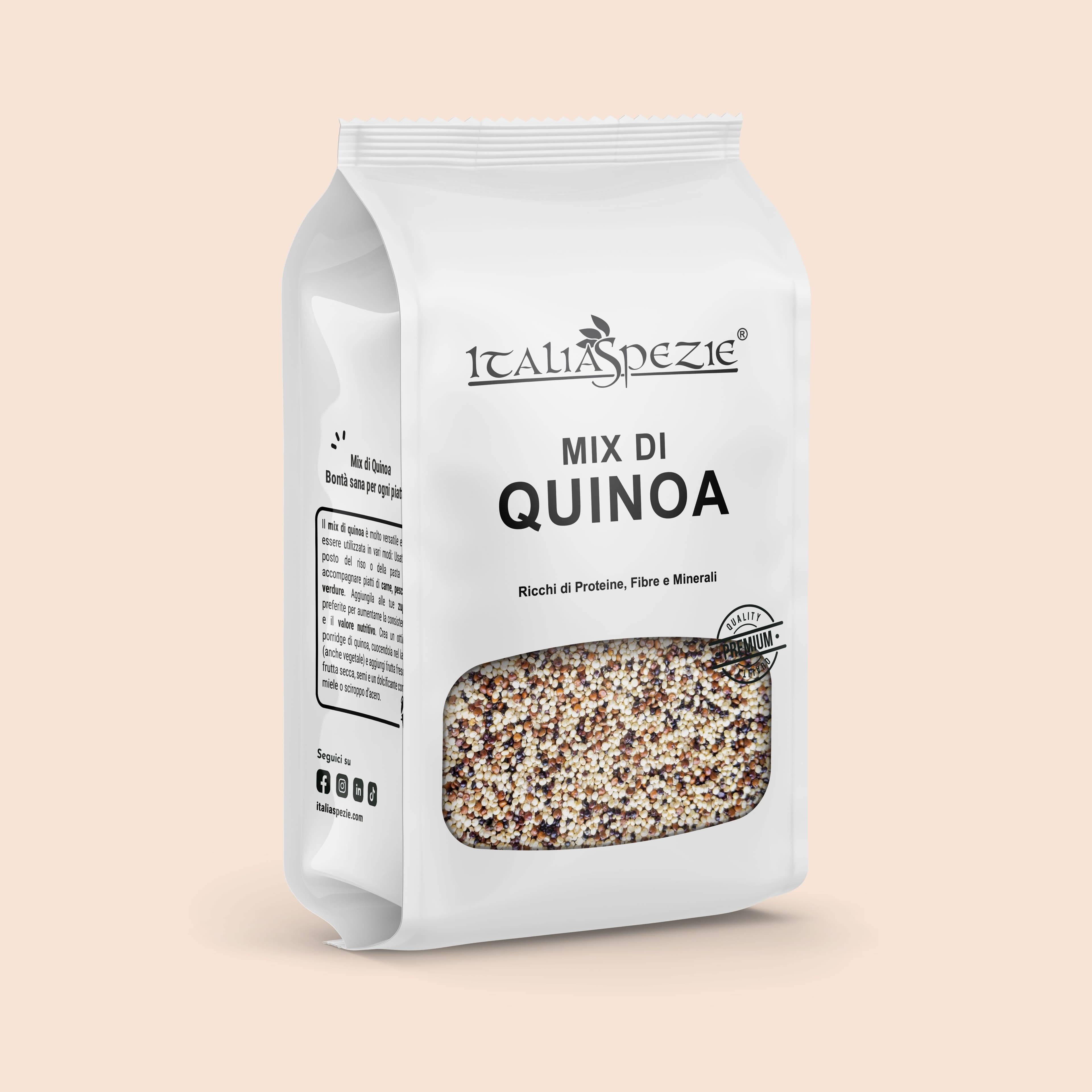 Quinoa Tricolore - Mix - Pacchetto 5 x 500 g