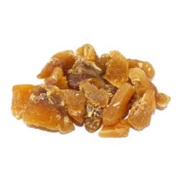 Zenzero Disidratato Senza Zucchero cristallizzato a Pezzi 100% Naturale - Prima qualità