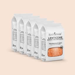 Lenticchie Rosse decorticate - Pacchetto 5 x 500 g