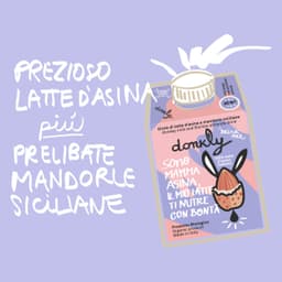 Donkly - Bevanda di latte d'asina e mandorle siciliane biologica - 500ml