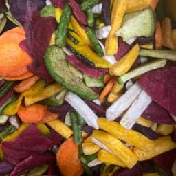 Chips di Verdure essiccate croccanti con barbabietola — 200g