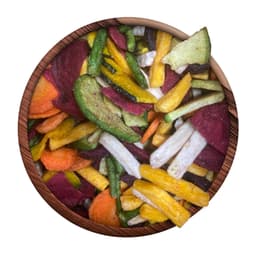 Chips di Verdure essiccate croccanti con barbabietola — 200g