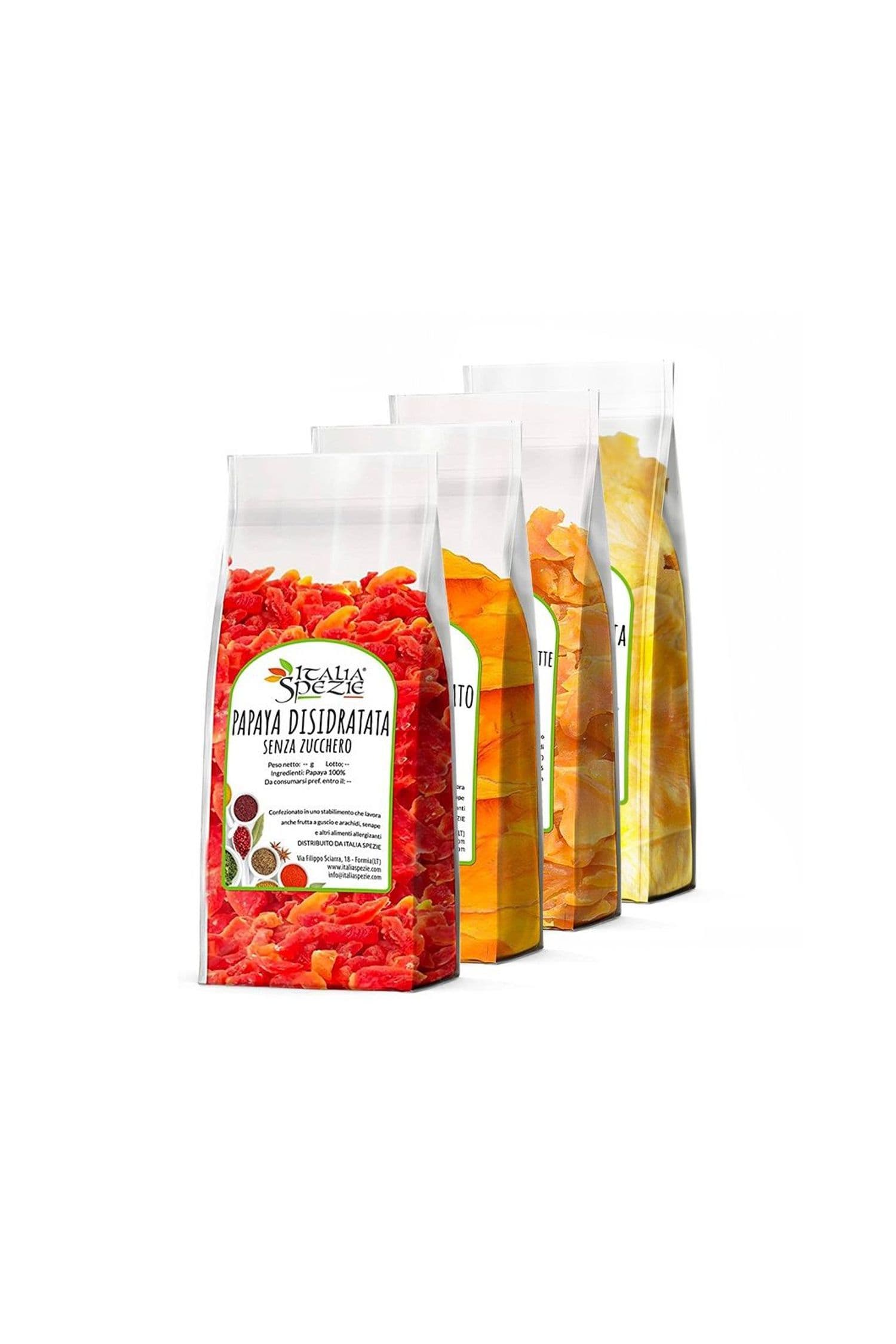 Box di Frutta Disidratata senza zucchero [Pacchetto da 4]