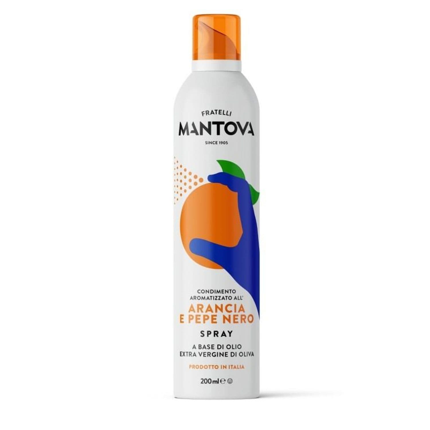 Arancia e Pepe nero spray in Olio Extra Vergine di Oliva - 200 ml