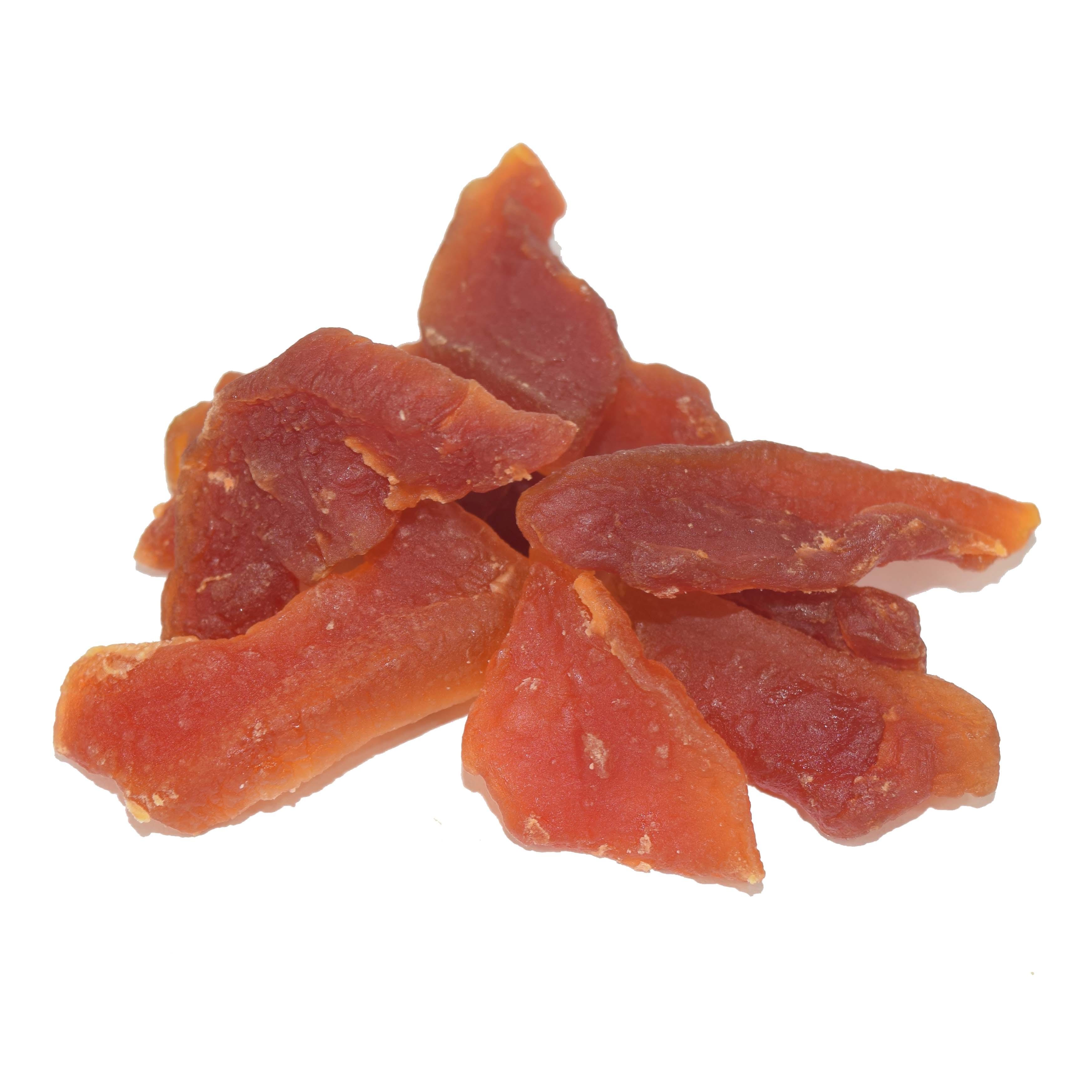 Papaya disidratata senza zucchero al naturale