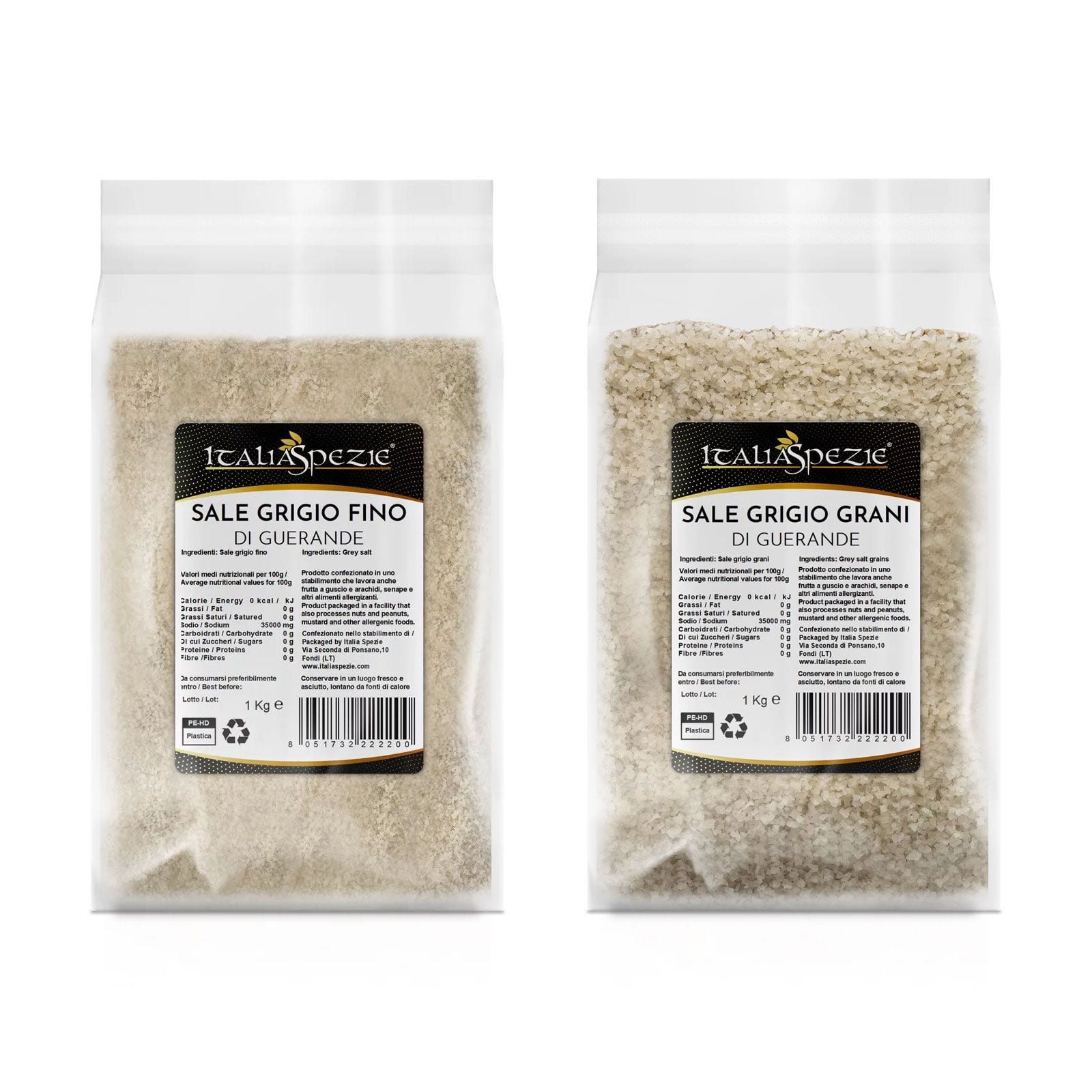 Sale Celtico Grigio Di Guérande | Pacchetto da 2 kg (Fino e Grani)