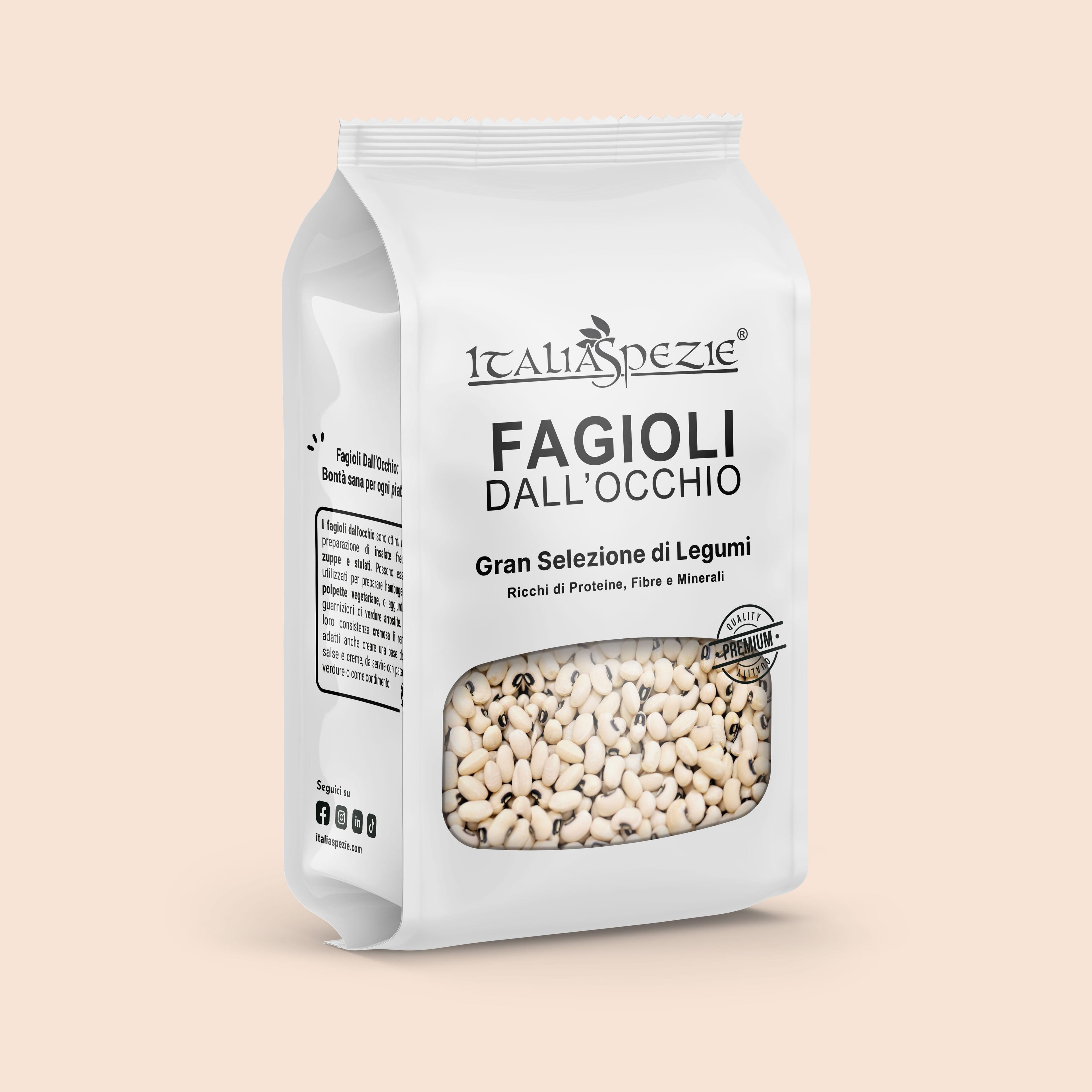 Fagioli Occhio secchi - Pacchetto 5 x 500 g