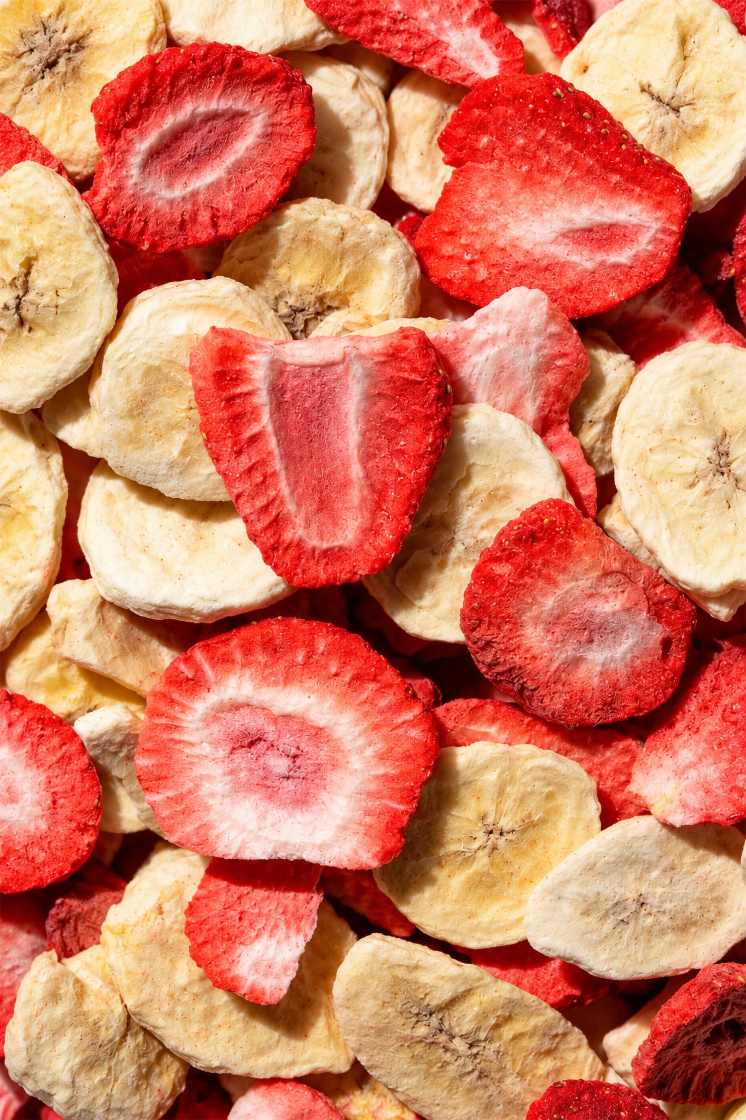 Mix Banana e Fragola liofilizzate