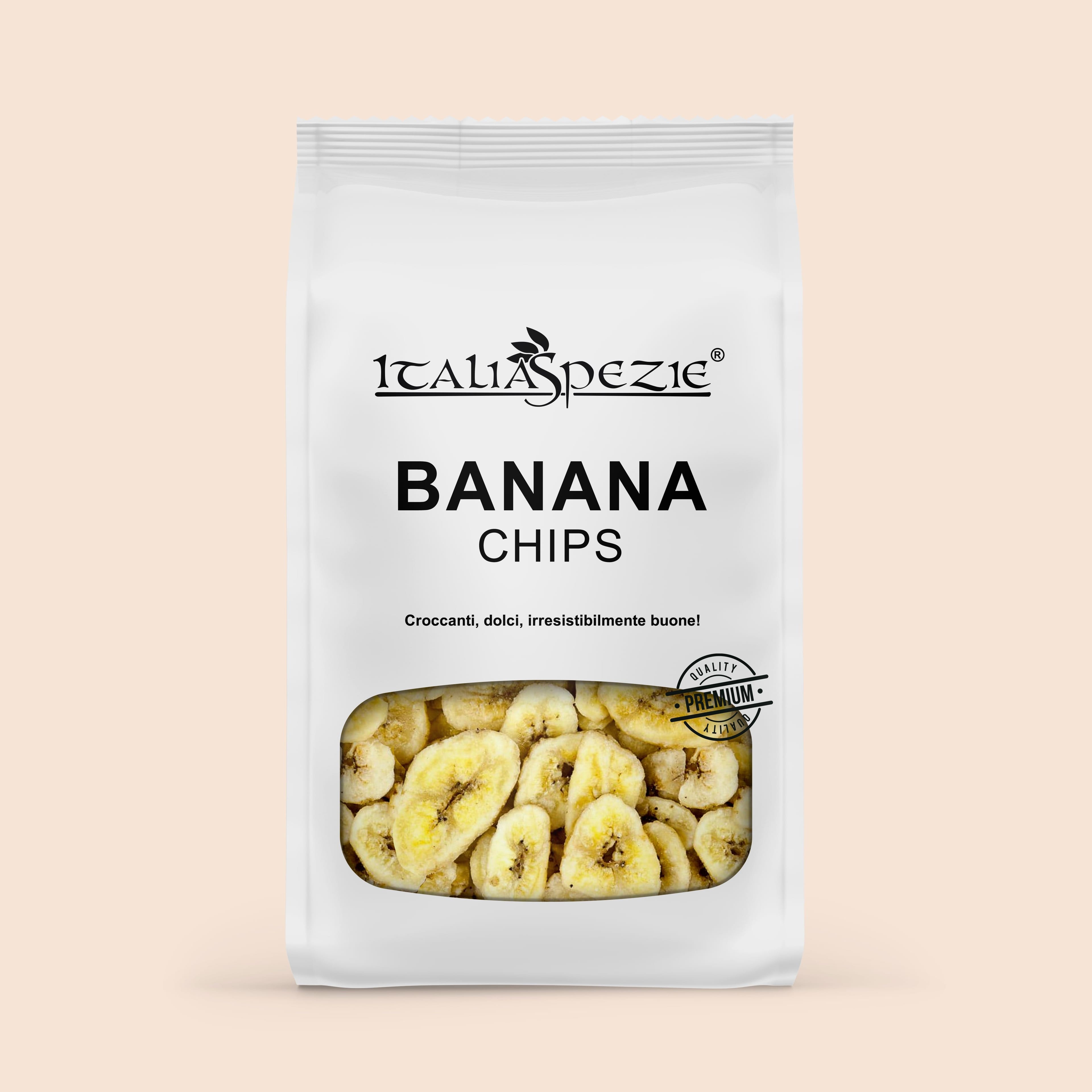 Banana chips disidratate