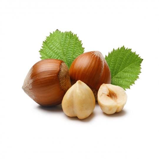 Nocciole sgusciate crude