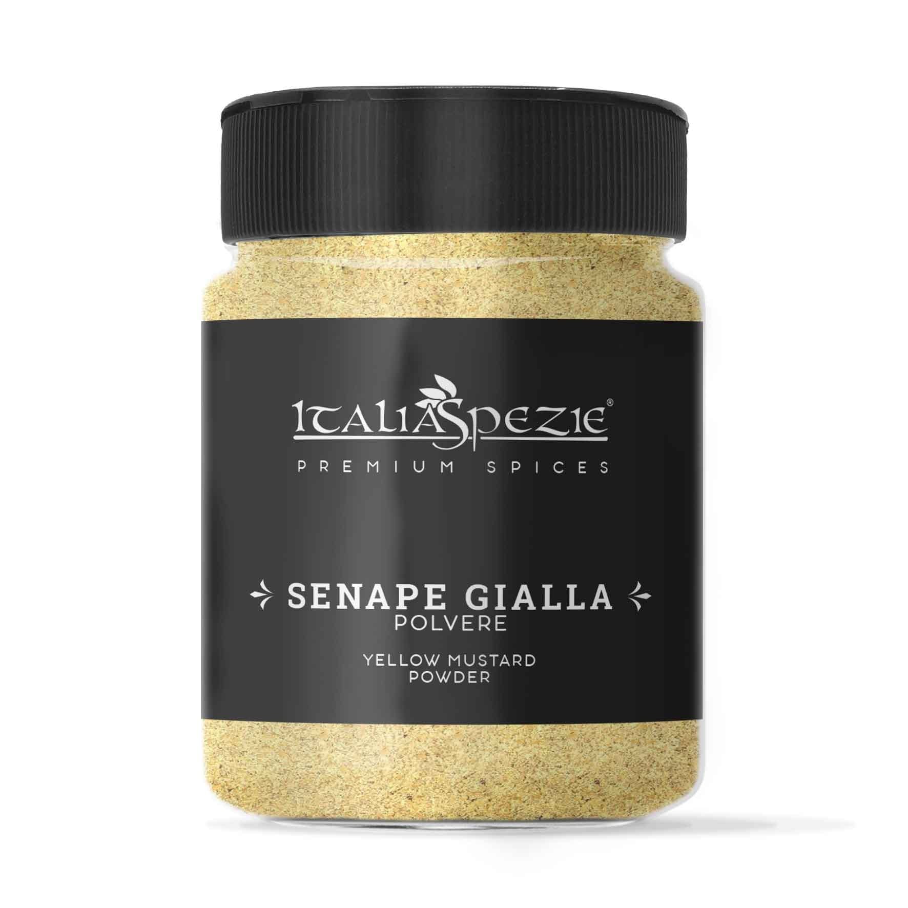 Senape gialla polvere