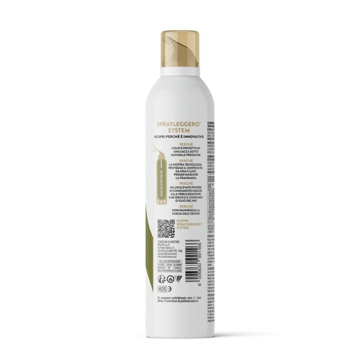 Olio al Tartufo Bianco spray extravergine di oliva - 200 ml